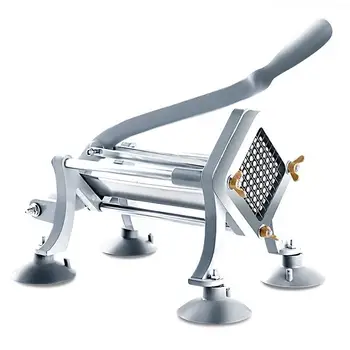 

Profession French Fry Cutter Food Dicer for Potato Cucumber Efficient Vegetable Cutters Labor Saving with Multiple-Size Blades
