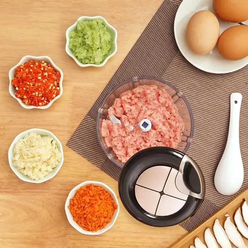 Нержавеющая сталь ручная мясорубка ABS измельчитель для еды Мясорубка миксер блендер фрукты овощи измельчитель кухонные аксессуары