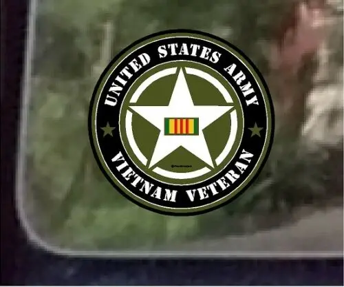 

Hot Sell Pro Sticker United States Army Vietnam Veteran Decal Sticker Reflective PVC Vinyl Decals