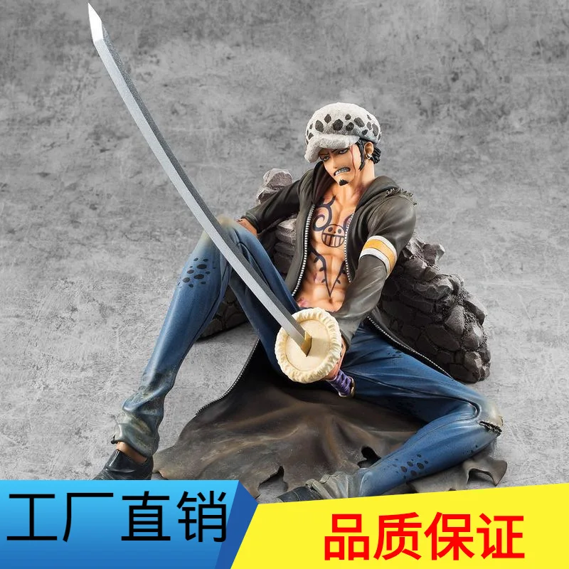 Аниме модель HNA King Pop Trafalgar Garro Боевая версия Battle Damage Ver. Коробка