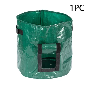 

With Flap Greenhouse Home Garden DIY Planting Visible Window Pot For Plants Breathable Potato Grow Bag Carrots Onions Container