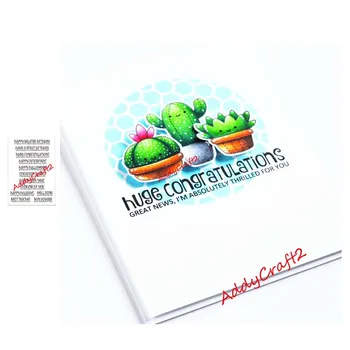 

New Greetings clear stamps and metal cutting dies for scrapbooking DIY craft decoration soft stamp kids stationery 2020