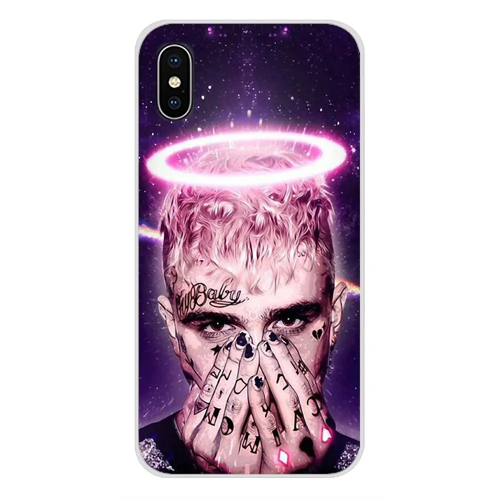 Для Samsung Galaxy J1 J2 J3 J4 J5 J6 J7 J8 плюс Prime Lil открытым LilPeep, реперские кепки аксессуары для мобильного телефона чехлы