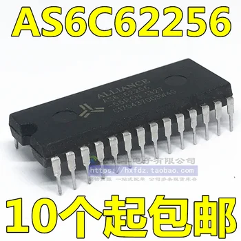 

10PCS AS6C62256-55PCN AS6C62256 DIP-28 New and original