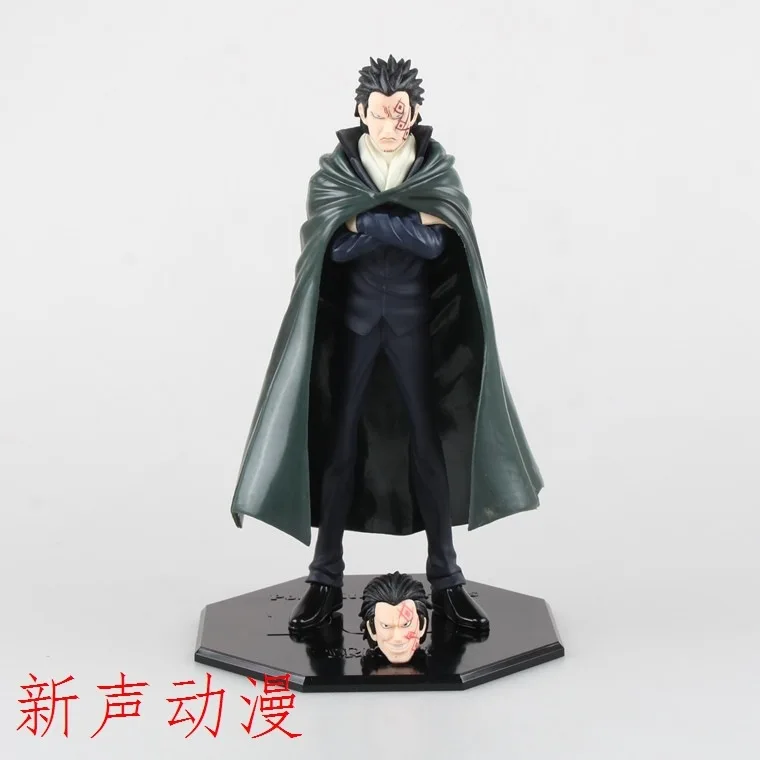 

Anime One Piece Revolutionary Army Leader Monkey D Dragon Luffy of Father Face Transplant Garage Kit