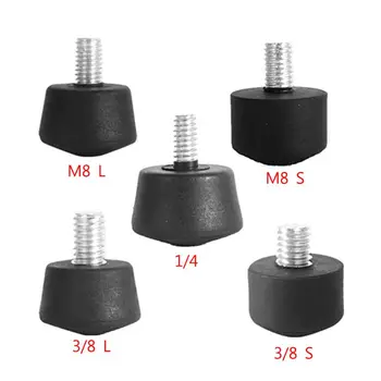 

Universal Anti-slip Rubber Foot Pad Feet Spike for Tripod Monopod 3/8\" 1/4\" M8 77HA