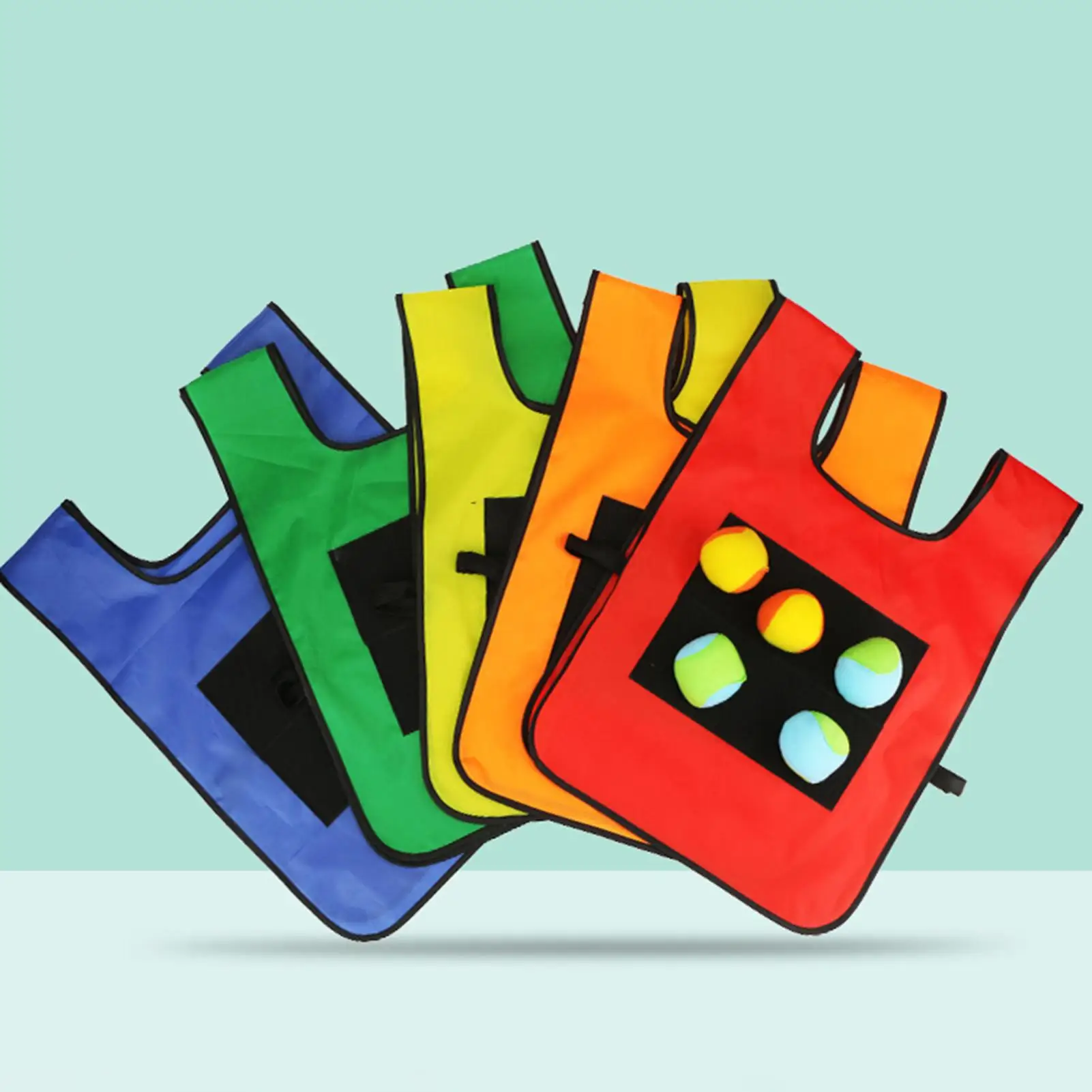 Детские спортивные игры на улице реквизит липкий Джерси жилет одежда для