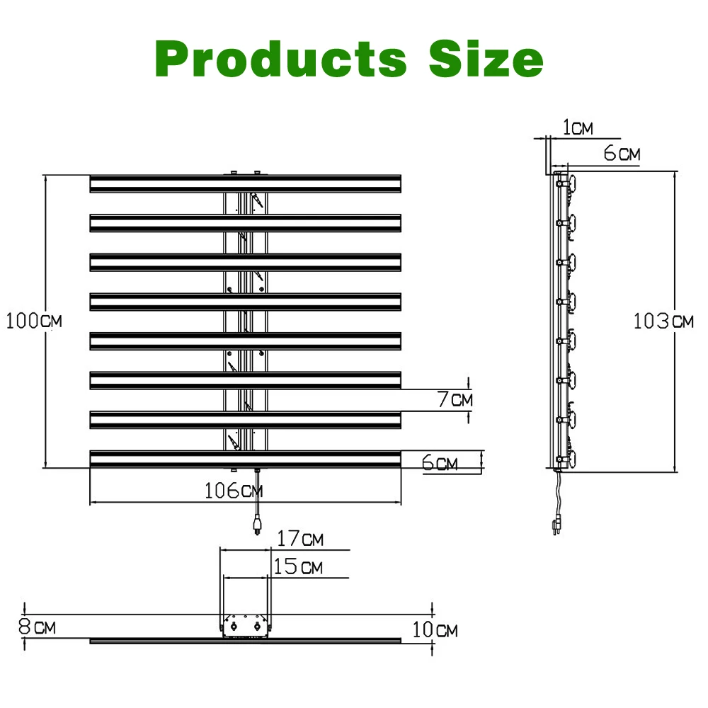 Samsung LM301B / LM561C LM2835 Фишка для квантовой подсветки Led Board Growth 1000W 1500W Полный спектр 3000K
