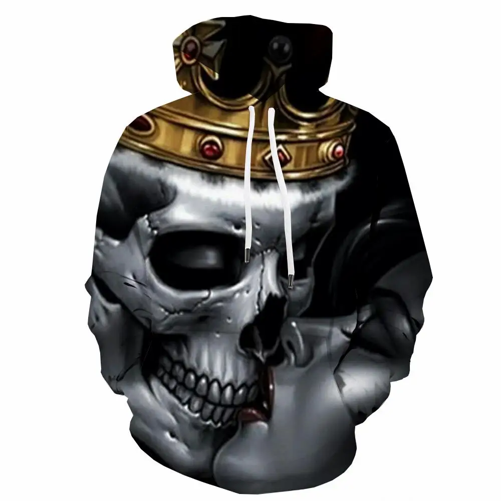 

3d Hoodies Skull Sweatshirts men Love Hoodie Print Skeleton 3d Printed Couples Hooded Casual Mens Clothing Streetwear Winter