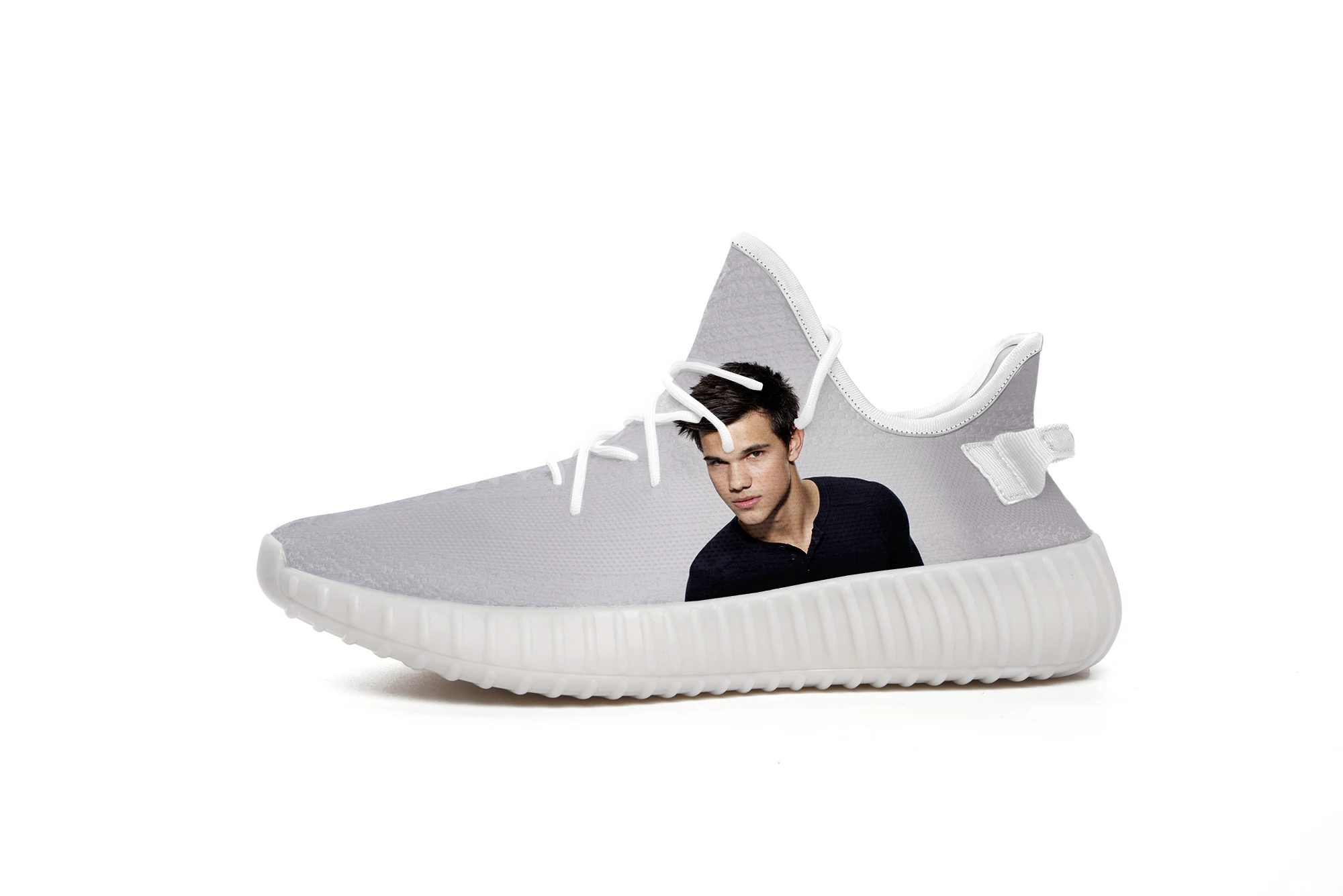 Taylor lautner 4 Горячая Мода Taylor lautner 3D повседневная обувь для мужчин/женщин Высокое качество 3D печать Taylor lautner кроссовки - Цвет: Taylor lautner 4