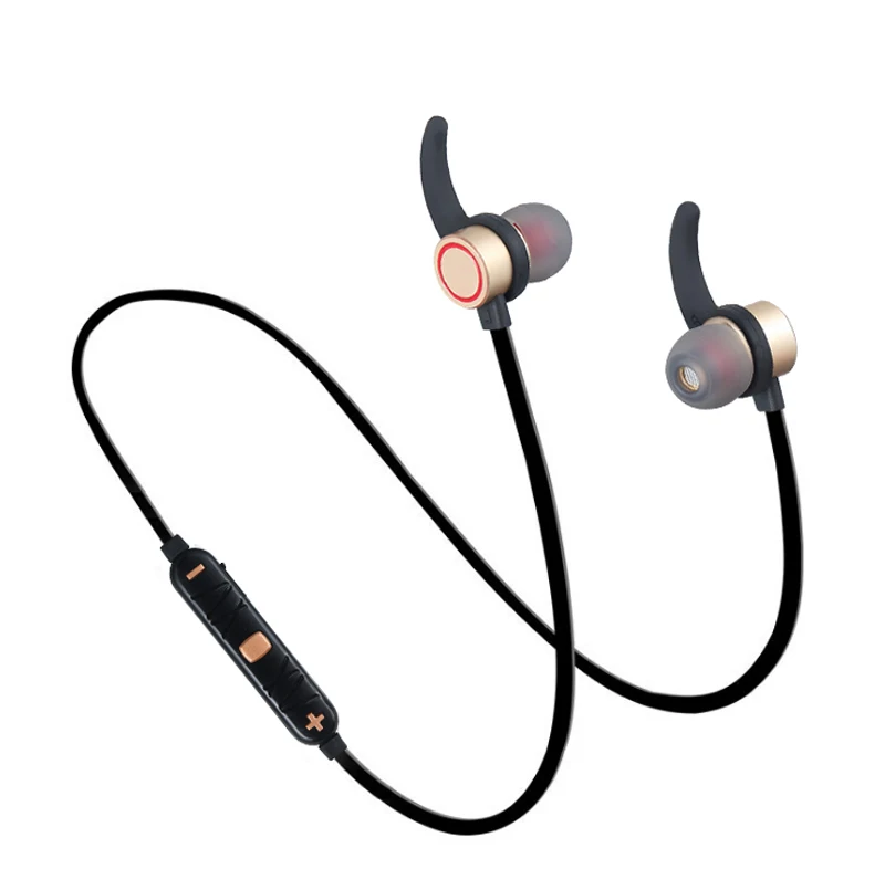 YCH-11 сзади Висячие Bluetooth 4,1 CV6.0 пыленепроницаемые шумоподавление спортивные наушники подключенные ПК Android IOS Смартфон Гарнитура - Цвет: Золотой