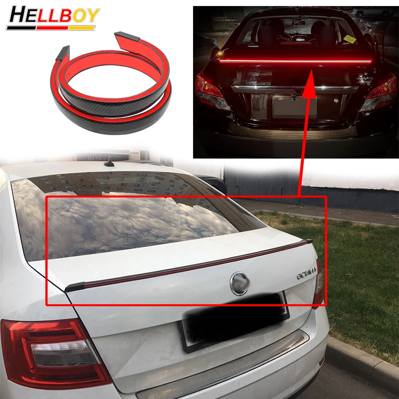 Задний спойлер из углеродного волокна крылья для AUDI A3 8V 8P S3 A4 B7 B8 B9 S4 A5 A6 C6 C7 BMW E46 E90