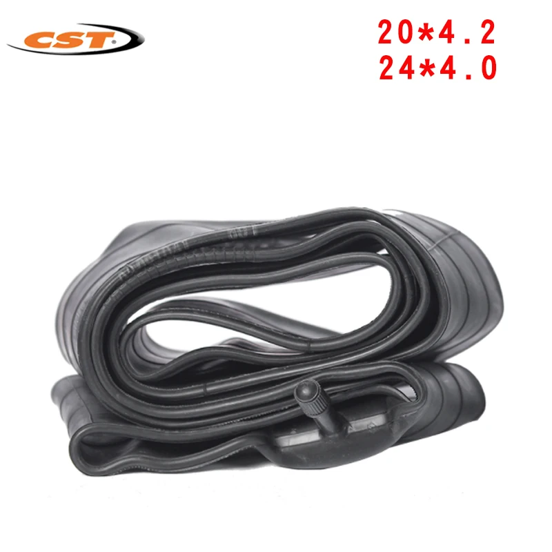 CST Bicycle Inner Tube 20x4.2 24X4.0 26X4.0 America Valve Camera For 20 24 26inch 4.0 4.2 Fat Tires BMX MTB Bike Cycling Parts