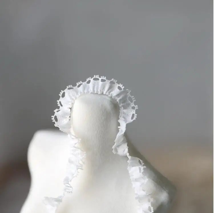 3-Meter Handmade Ruffle Embroidery Lace Trim - 1cm Width Fabric for DIY Clothing Accessories