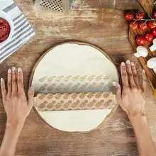 35*4,5 см Рождество тиснение Скалка выпечки печенье лапша печенье, фондан, пирог тесто гравировкой ролик