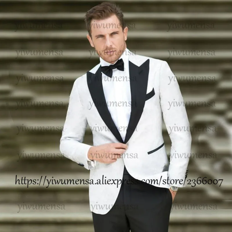 Мужские свадебные костюмы Traje Boda Hombre, Черная шаль, шаль, мужской костюм на заказ, куртка с брюками, костюм из 3 предметов для мужчин s - Цвет: Style 15