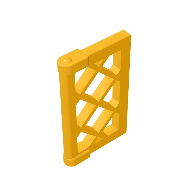 BuildMOC 60607 окно 1x2x3 Панель решетки для строительных блоков части DIY логотип развивающие творческие подарочные игрушки