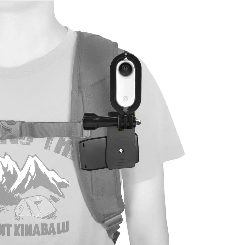 Чехол из водонепроницаемого металлического адаптера, защитная рамка для камеры, аксессуары для Insta360 Go