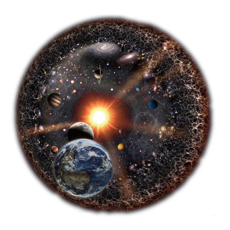 1000 pièces/ensemble de Puzzle univers planète arc-en-ciel lune terre Puzzle adultes enfants Puzzle décompression jouet cadeau éducatif
