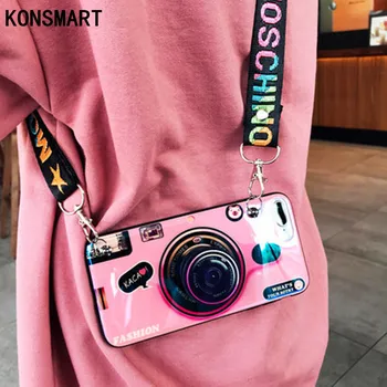 

Retro 3D Camera Case For OPPO Reno Z Reno A Reno ACE Reno 2 Case Holder Cover OPPO Reno 2Z Reno 2F Soft Silicon Case With Strap