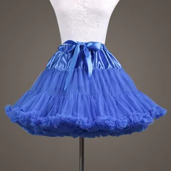 Tutu Short Wedding Bridal Petticoat Underskirt Cosplay Party Crinoline Slips Without Hoops