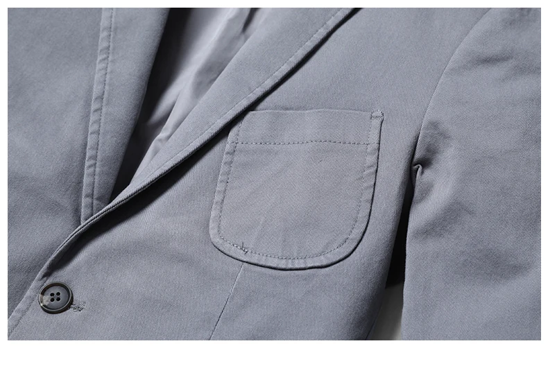 Мужской блейзер вязаный SIMWOOD, приталенный пиджак,, повседневный жакет, XZ017007