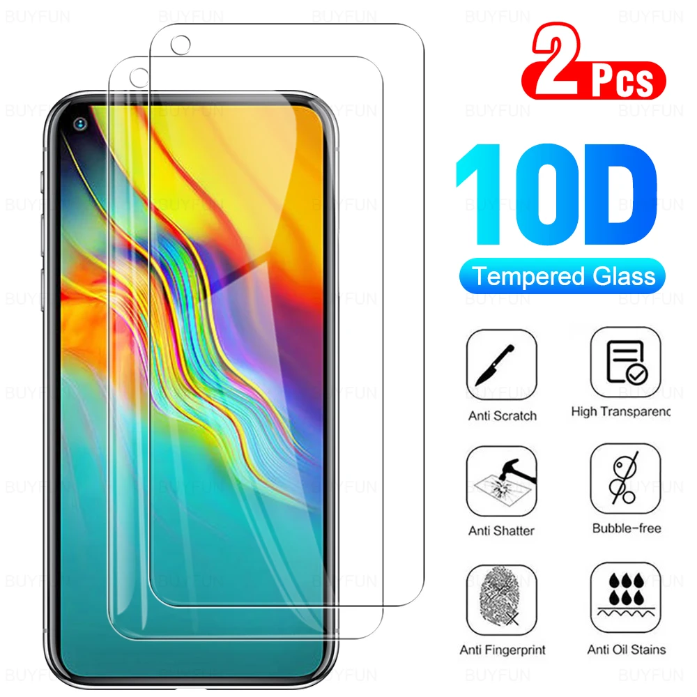Защитное стекло с полным покрытием для Infinix Hot 9 Pro закаленное InfinixHot9 Hot9 9Pro 6 дюйма