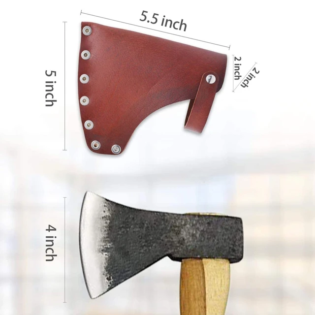 Adjustable Pu Leather Axe Hatchet Sheath Protector Case Cover Ax Blade  Sleeve Camping Accessories Lumberjack Outdoors Work - AliExpress