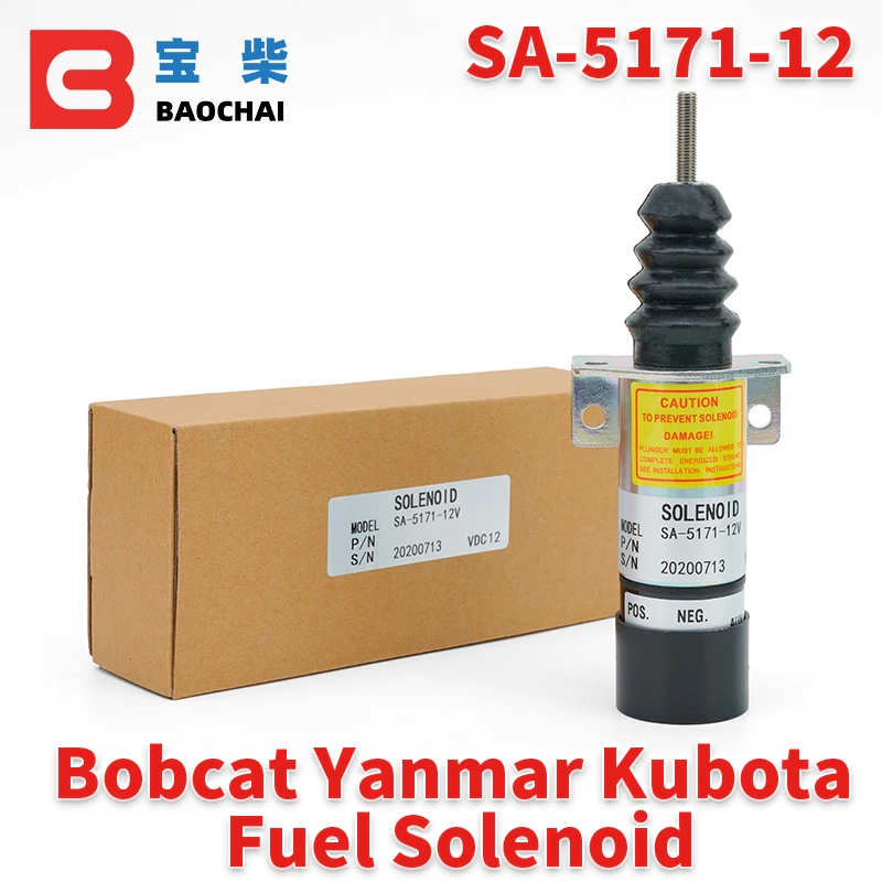 Sa-5171-12 Del Solenoide Del Combustibile Di Seiko Yanmar Kubota