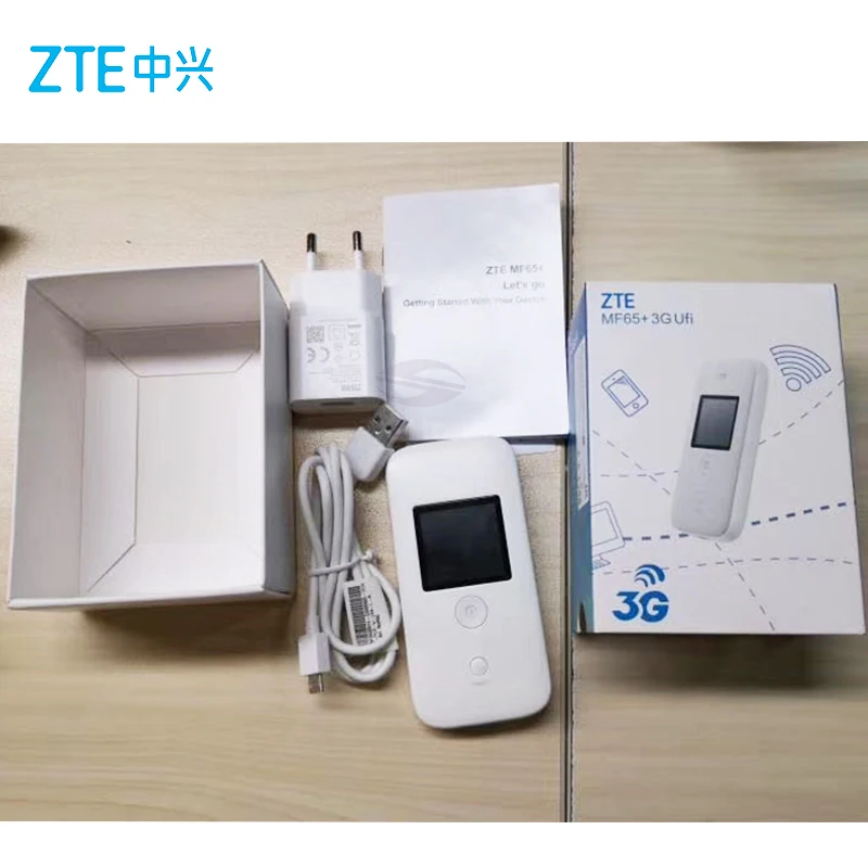 Разблокированный Роутер ZTE MF65 + HSPA 21 6 Мбит/с 3G беспроводной роутер UMTS 2100 МГц