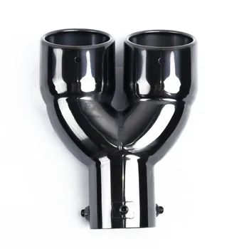 

Parts Pipe Tip Exhaust Car Truck Rear Diesel Muffler Double-barrel Replacement Accessories