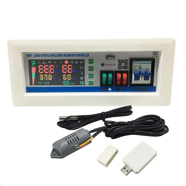 1 Set Incubator Automatic Temperature Sensor Incubator Accessories XM-18s Controller Dedicated Temperature And Humidity Sensor 5