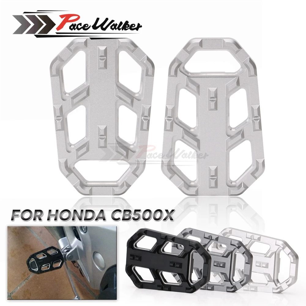 Мотоцикл Складные подножки опора для ног для пассажира ножной Набор для Honda CB500X CB500 1998-2012 2013- Нескользящая Расширенная педаль