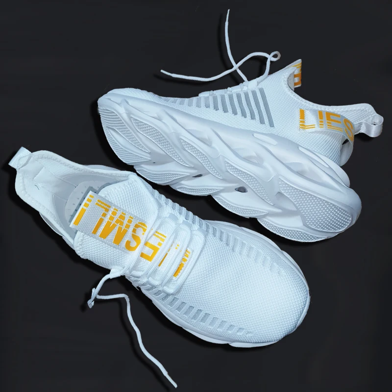 

Breathable Running Shoes Light Men's New Sports Shoes Large Size Comfortable Sneakers 45 Fashion Walking Jogging Casual Shoes 46