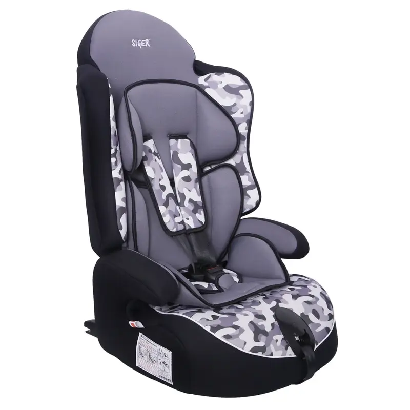 Детское автокресло Siger "Прайм ISOFIX" 1-12 лет, 9-36 кг, группа 1/2/3