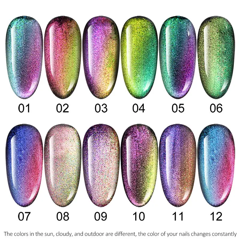 New Nail Art Design Manicure Venalisa 7.5Ml Soak Off Enamel 9d cat eyes magnetic Gel Polish UV Gel