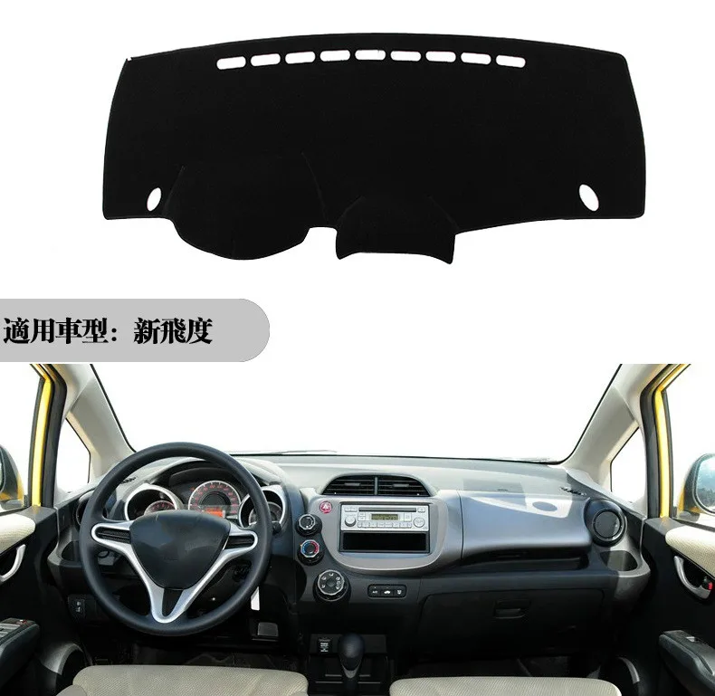 

For Honda Jazz 2009 - 2013 Fit Shuttle 2011 - 2014 Dashmat Dashboard Cover Dash Mat Pad Sun Shade Dash Board Cover Carpet