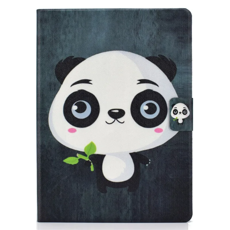 Wekays Cover For Coque Apple iPad Pro 11 inch Cartoon Panda Leather Fundas Case For iPad Pro 11 inch Tablet Cover Case Etui - Цвет: C