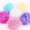 2/10pcs Sponge Flower Bath Ball Body Cleaning Shower Brush Nylon Scrubber Mesh Color Randomly Sent Multi-foam Can Be Hung 1