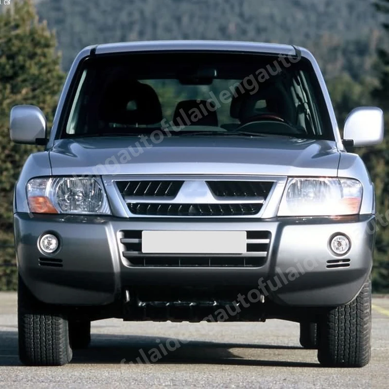 2 шт. для MITSUBISHI Pajero Montero V73 2003-2010 объектив лампы фары крышка рамка автомобиля аксессуары для укладки