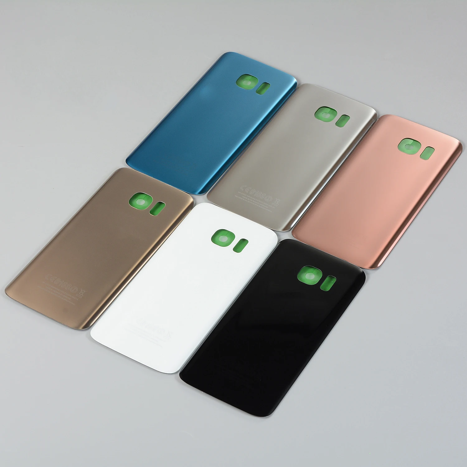 Стекло передняя внешняя панель для samsung Galaxy S7 Edge G935 G935F ЖК-дисплей сенсорный экран сенсор дигитайзер+ наклейка+ крышка батареи