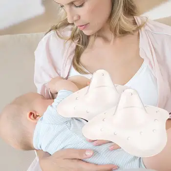 

Nipple Protective Cover Silicone Nipple Type Triangle Bra L Soft Silicon Nipple Shields Nipple Protection Cover