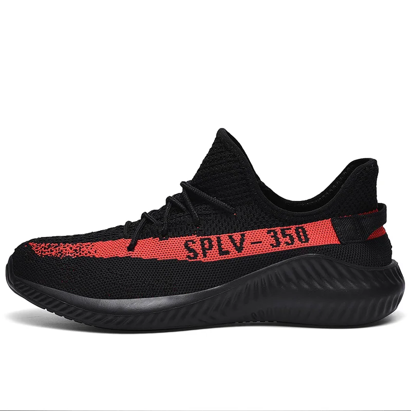 

Men's fashion knitting mesh fabric for sports shoes running lightweight buffer outdoor