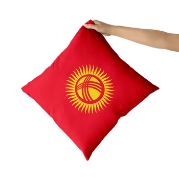 

Kyrgyzstan throw pillow Decorative Pillow Cushion Covers Pillowcase Cushions for Sofa for room canvas Pillowcover home decor