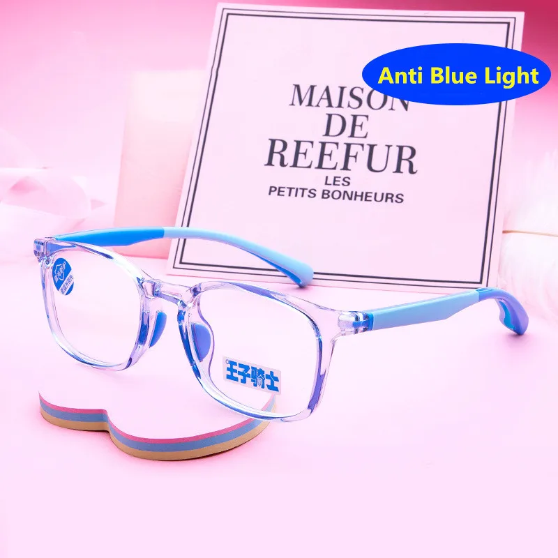 Детские очки с защитой от сисветильник силиконовые для мальчиков и девочек