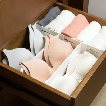 

1Pc ABS Drawer Organizer Expandable Drawer Divider Partition Board Multi-Purpose DIY Kitchen Bedroom Organizer High Quality