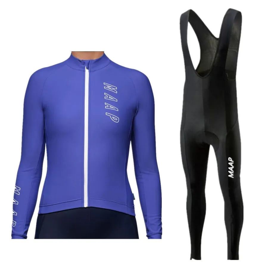 Jersey Set 5 MAAP Осенняя женская футболка с длинным рукавом для велоспорта, комплекты для женщин, одежда для горного велосипеда, спортивная одежда, одежда для велоспорта, одежда для велоспорта - Цвет: Jersey Set 5