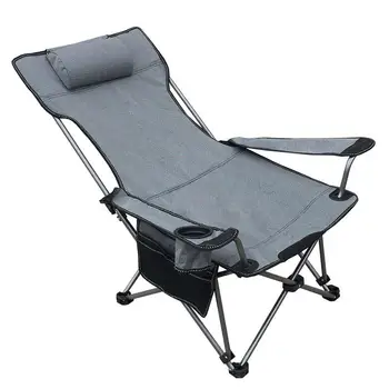 

Outdoor Folding Chair, Multi-functional Lunch Chair, Reclining Chair, Portable Stool, Beach Fishing Chair, Household Recreationa