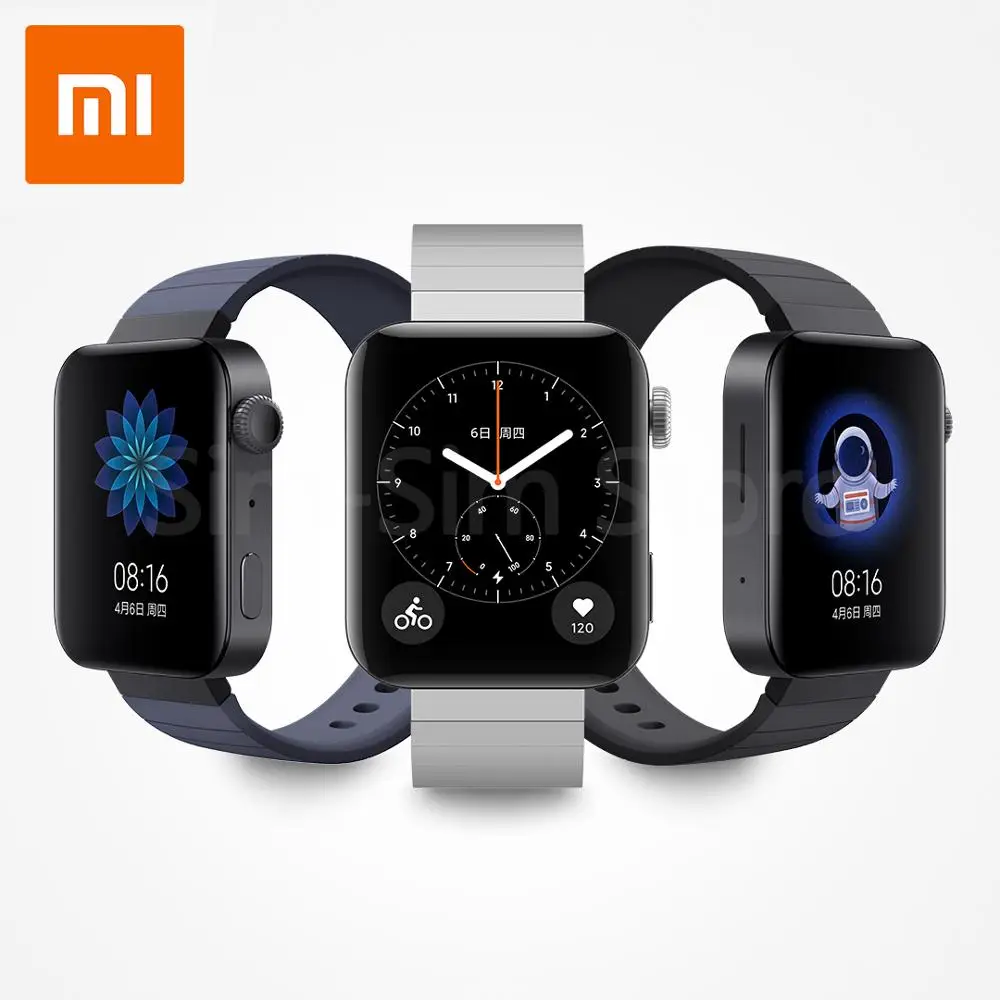 

Xiaomi Watch Smart Watch Bluetooth Call SmartWatch Heart Rate NFC GPS eSIM For Women/Men Wear OS