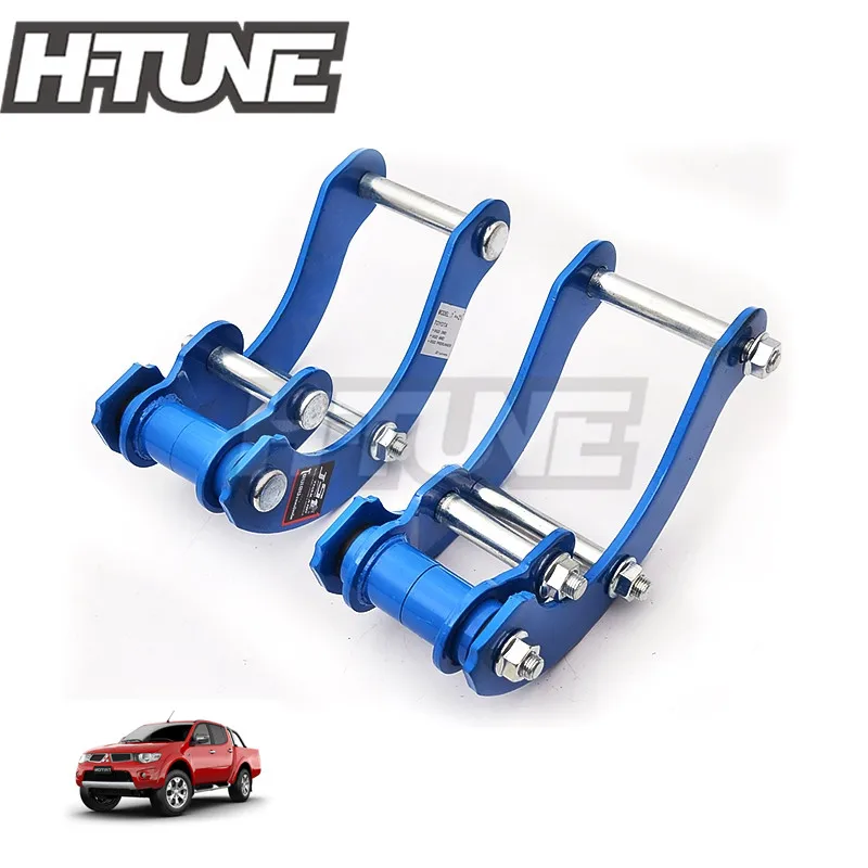 Rear Leaf Spring Suspension Comfort GShackle Extended 2" Lift Kit Fits